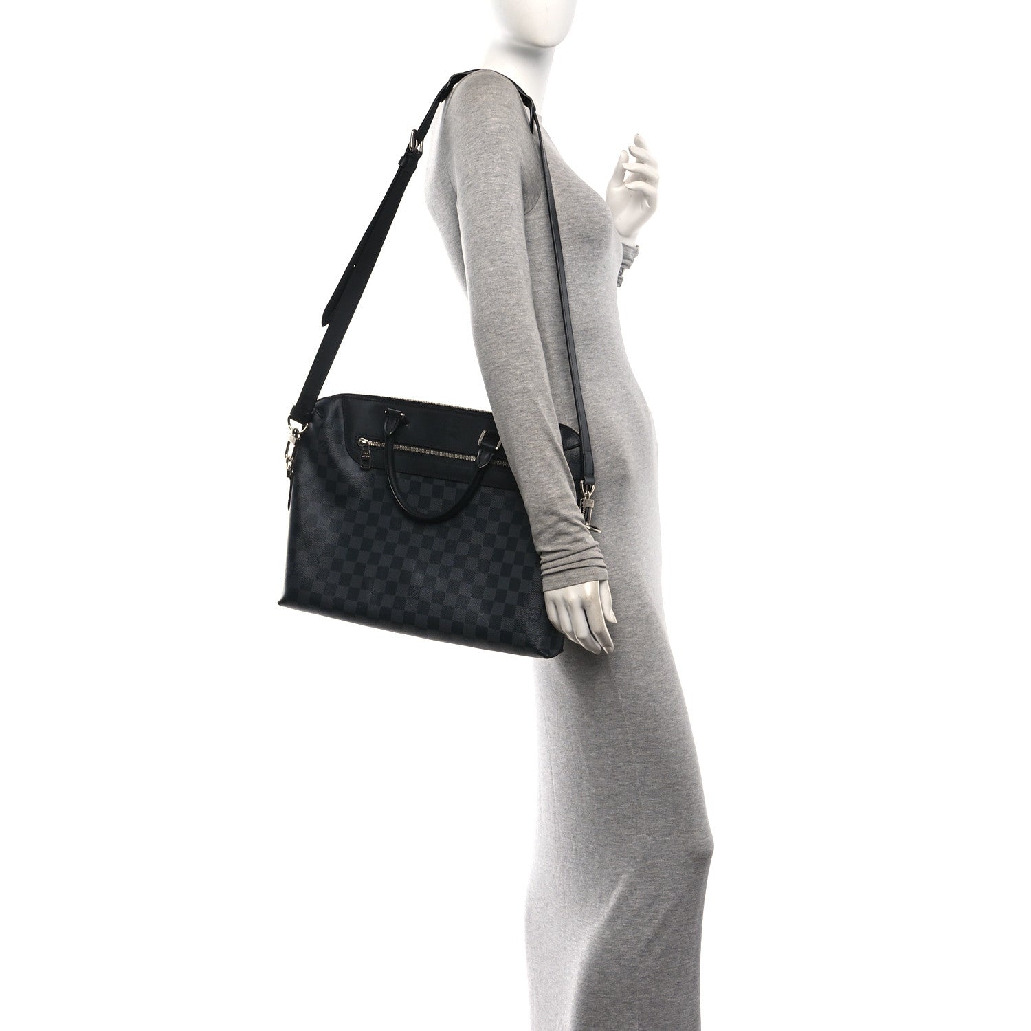 Louis Vuitton Damier Graphite Porte-Documents Jour 2 of 10