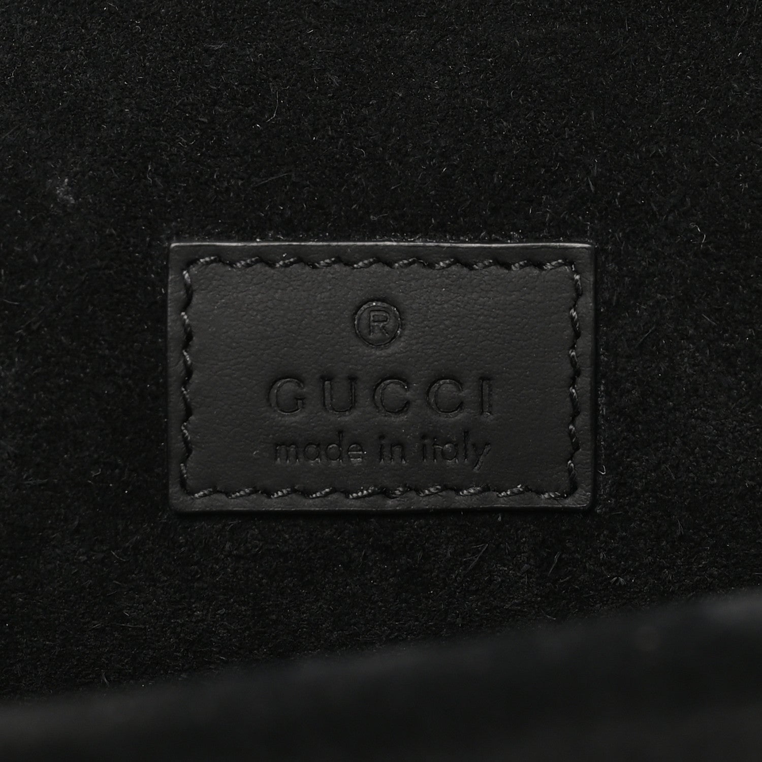 Gucci GG Supreme Monogram Suede Crystal Small Dionysus Shoulder Bag Beige Ebony Black Beige Ebony Black 6 of 10