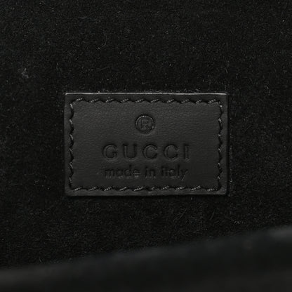Gucci GG Supreme Monogram Suede Crystal Small Dionysus Shoulder Bag Beige Ebony Black Beige Ebony Black 6 of 10