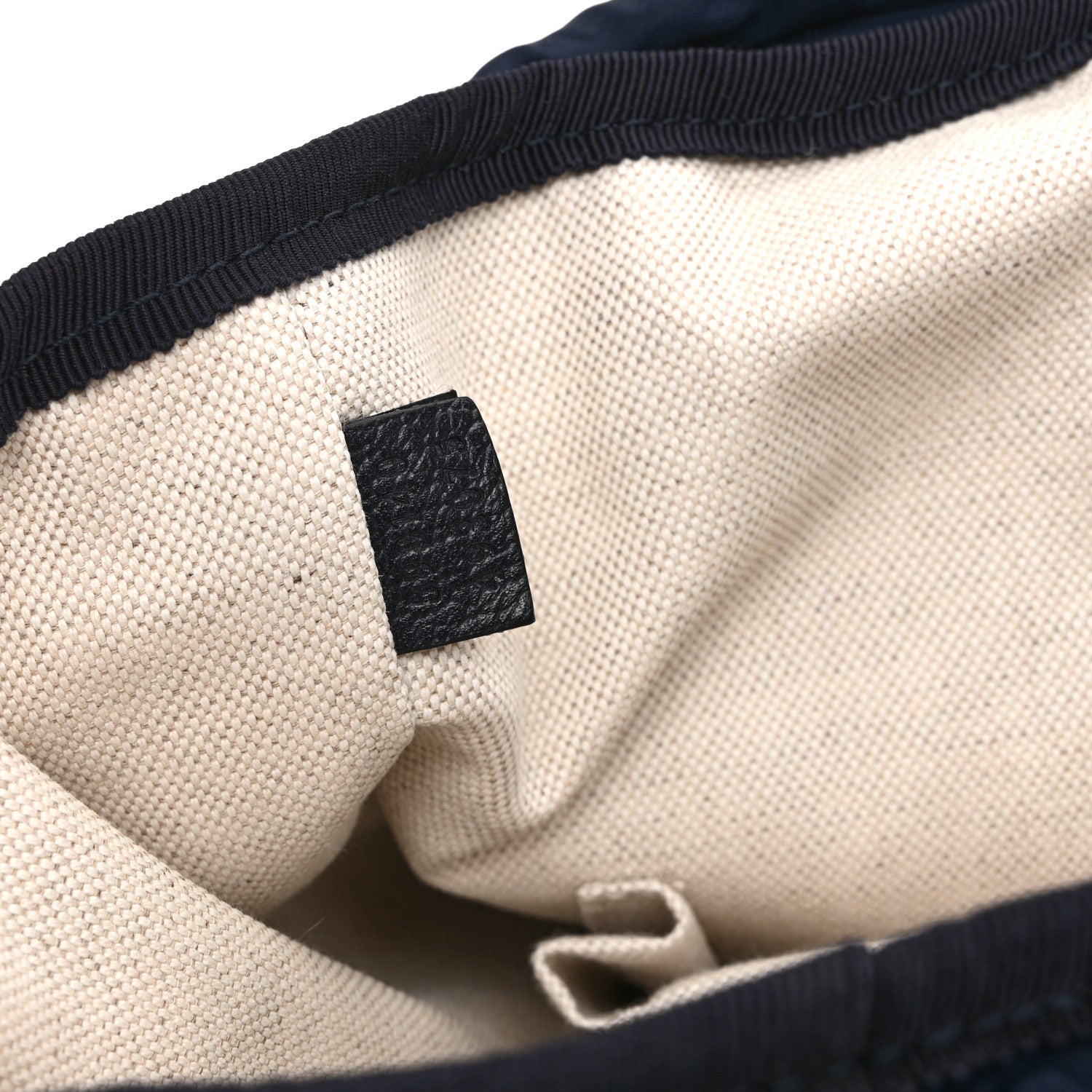 Gucci GG Supreme Monogram Textured Dollar Calfskin Medium Ophidia Double Buckle Backpack Blue Dark Blue Black 7 of 10