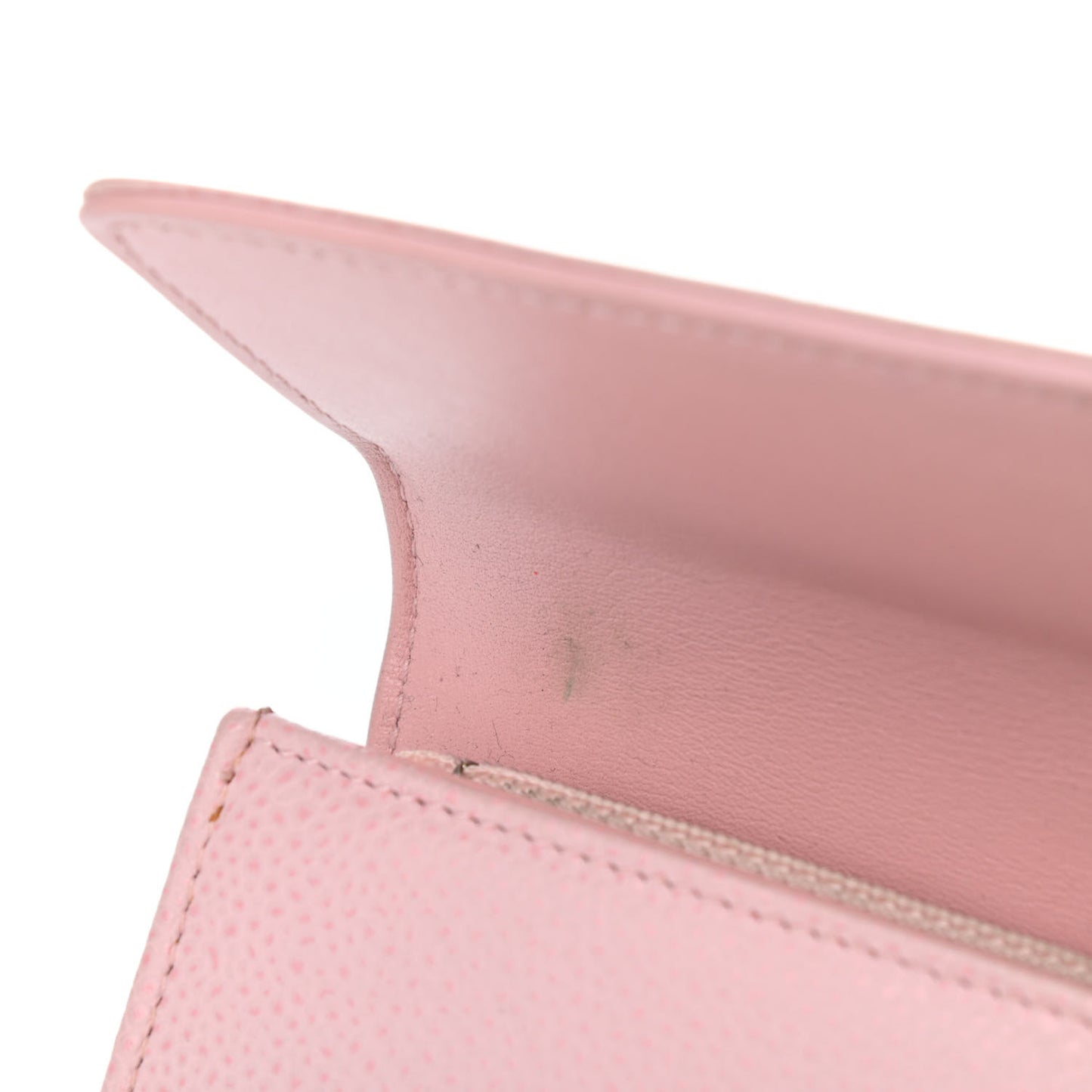 Caviar Timeless CC Large Gusset Flap Wallet Rose Pale