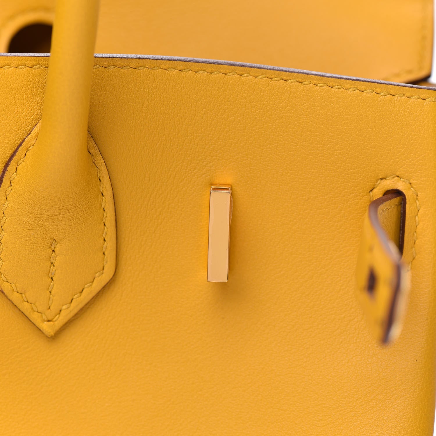 Hermes Swift Birkin 25 Jaune Ambre 9 of 25