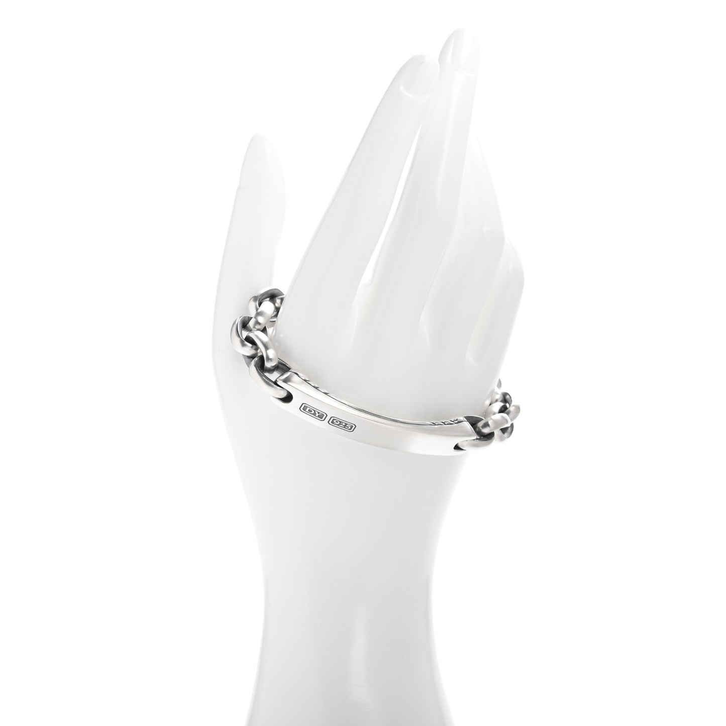 Sterling Silver Streamline ID Bracelet