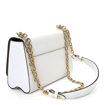 Louis Vuitton Epi Twist Shoulder Bag MM White 5 of 12