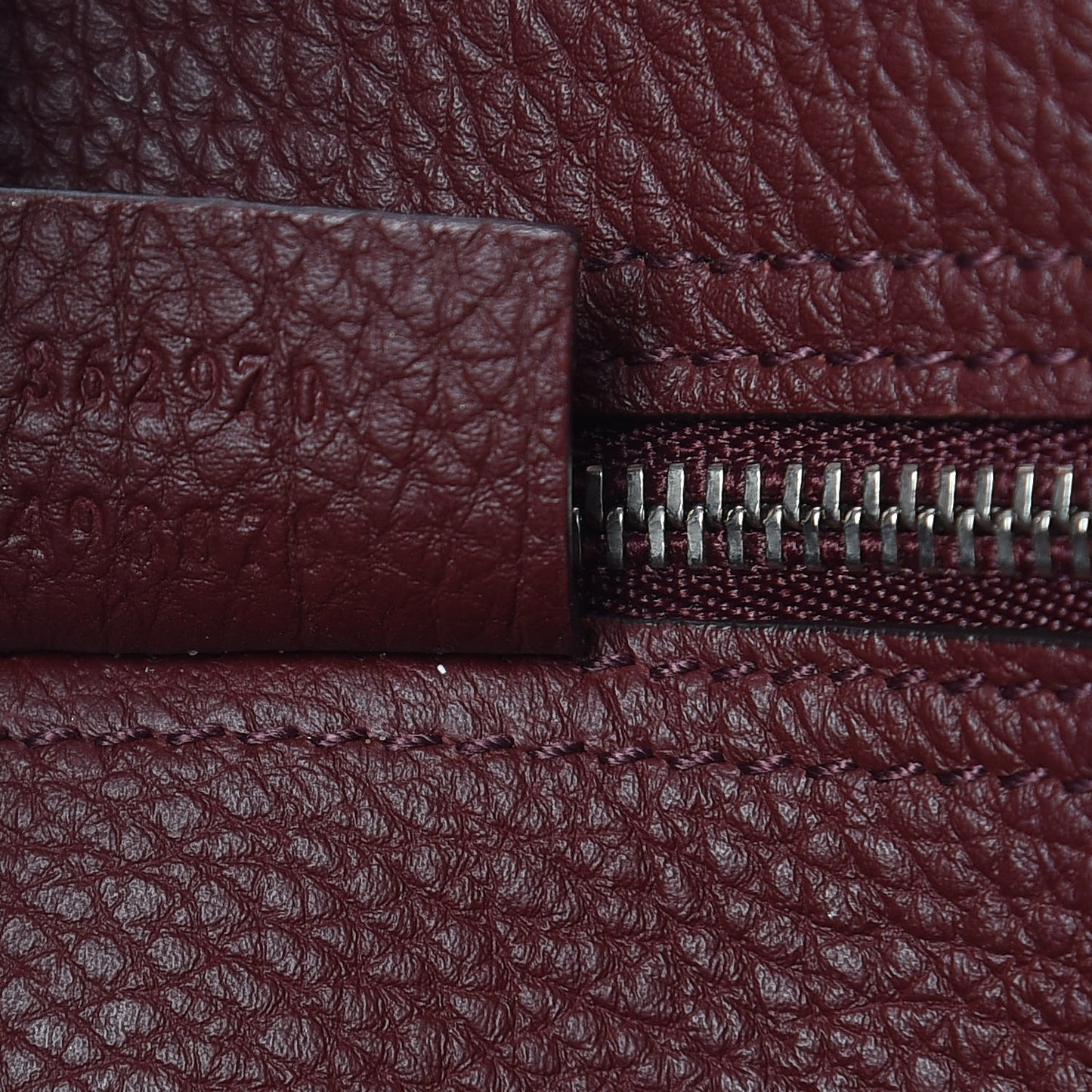 Soft Calfskin Medium Jackie Top Handle Bag Bordeaux