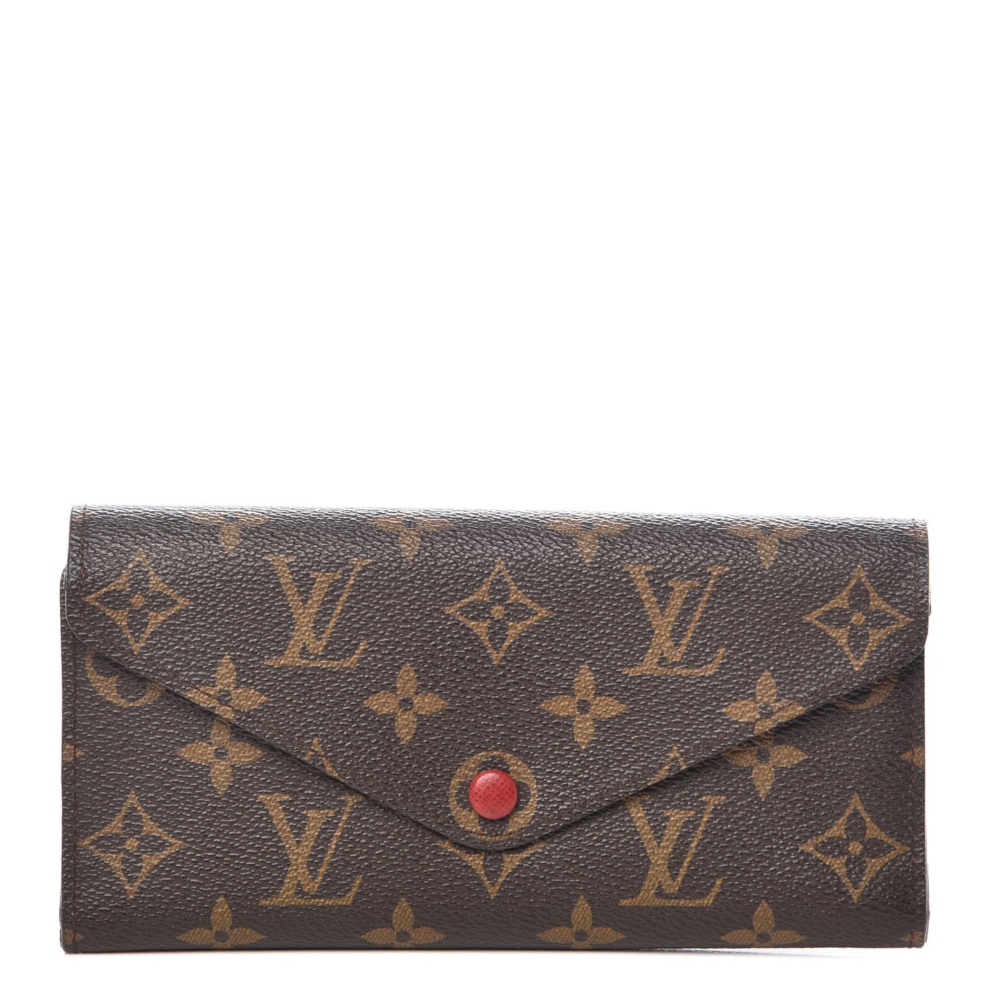 Monogram Josephine Wallet Red