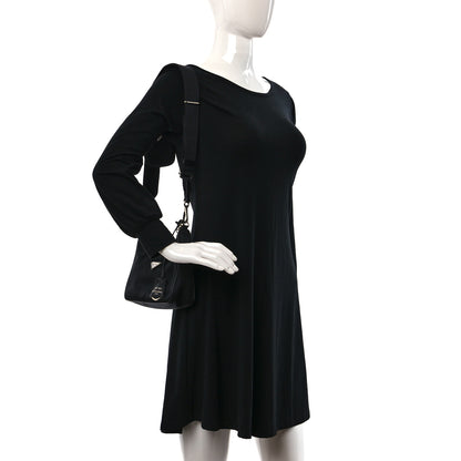 Prada Nylon Re-Edition 2005 Shoulder Bag Black 2 of 9