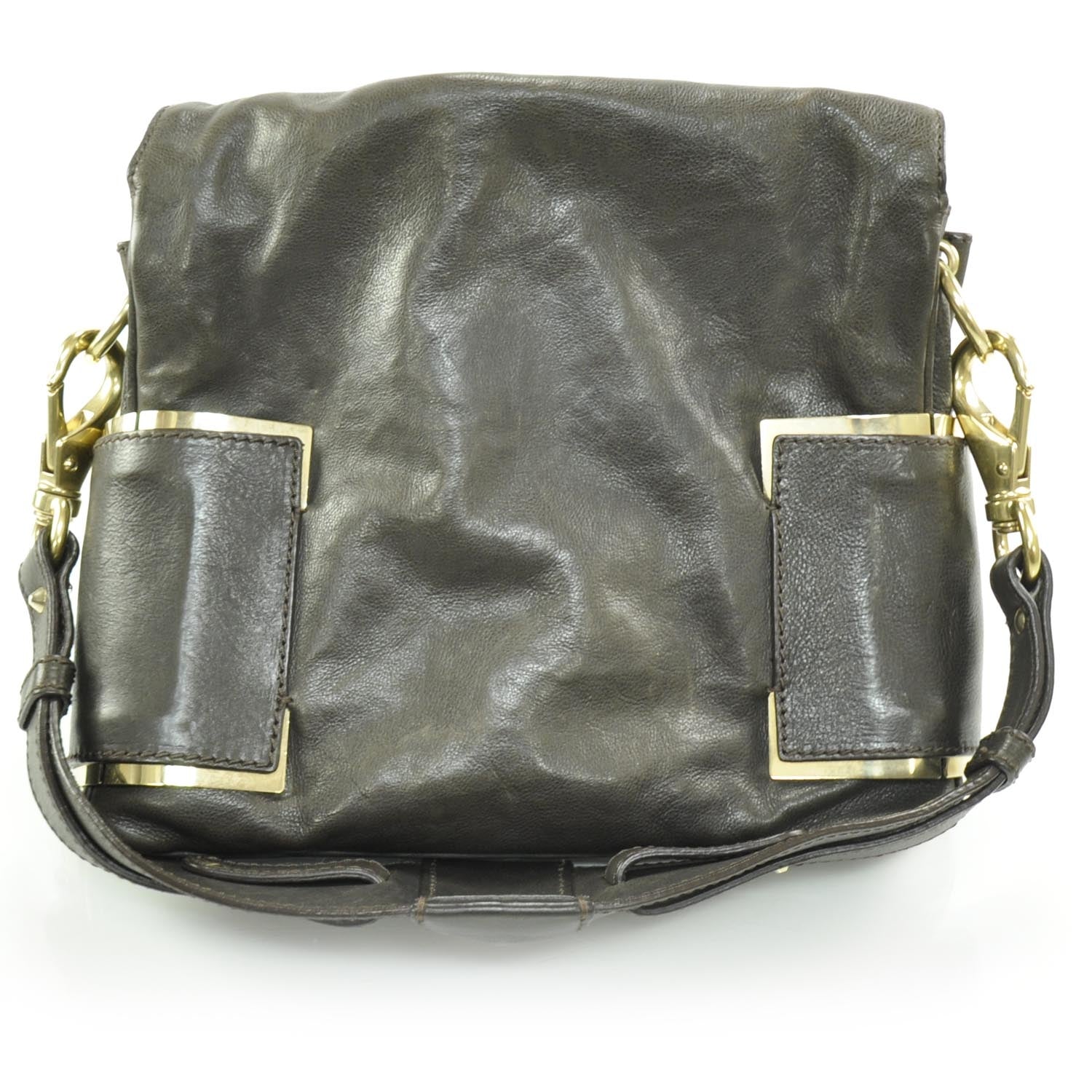 Givenchy Leather Melancholia Shoulder Bag Brown 4 of 9