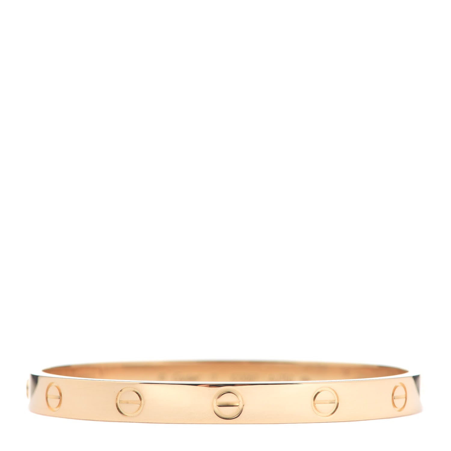 Cartier 18K Yellow Gold LOVE Bracelet 17 1 of 8