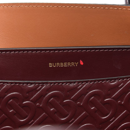 Burberry Calfskin Embossed Monogram Small Belt Bag Oxblood 7 of 13