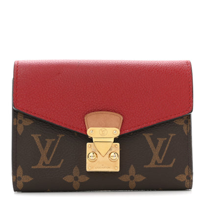 Louis Vuitton Monogram Pallas Compact Wallet NM Cerise 1 of 9