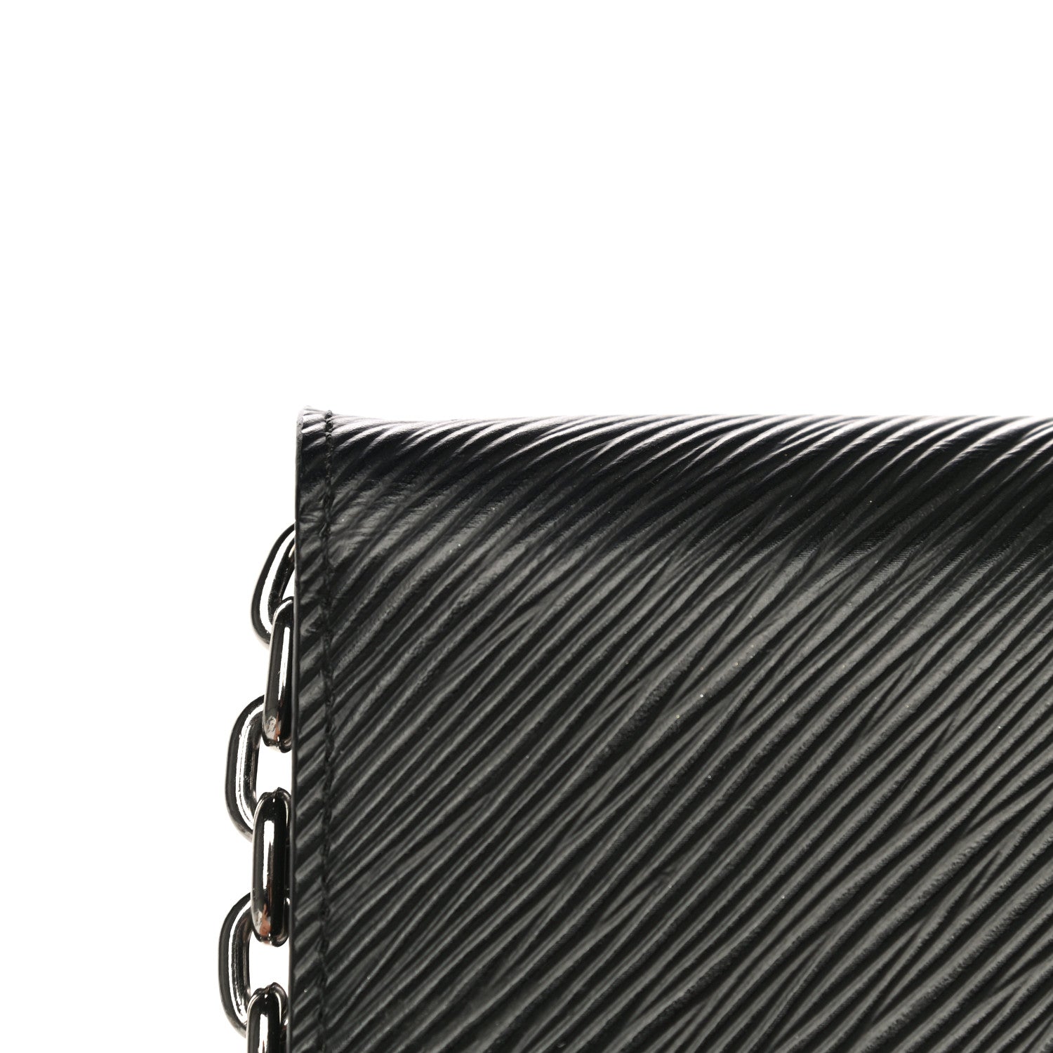 Louis Vuitton Epi Twist Chain Wallet Black 16 of 18