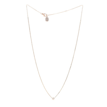 Cartier 18K Pink Gold Diamond XS D'Amour Pendant Necklace 3 of 5