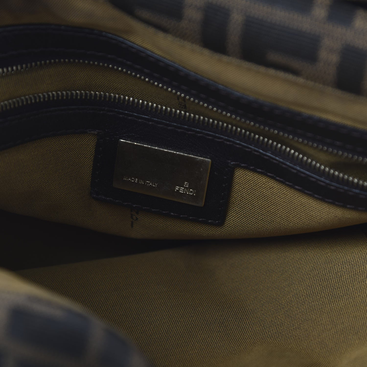 Fendi Zucca Large Chef Tote Tobacco 8 of 9