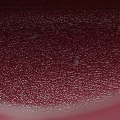 Hermes Togo Kelly Retourne 32 Rubis 8 of 25