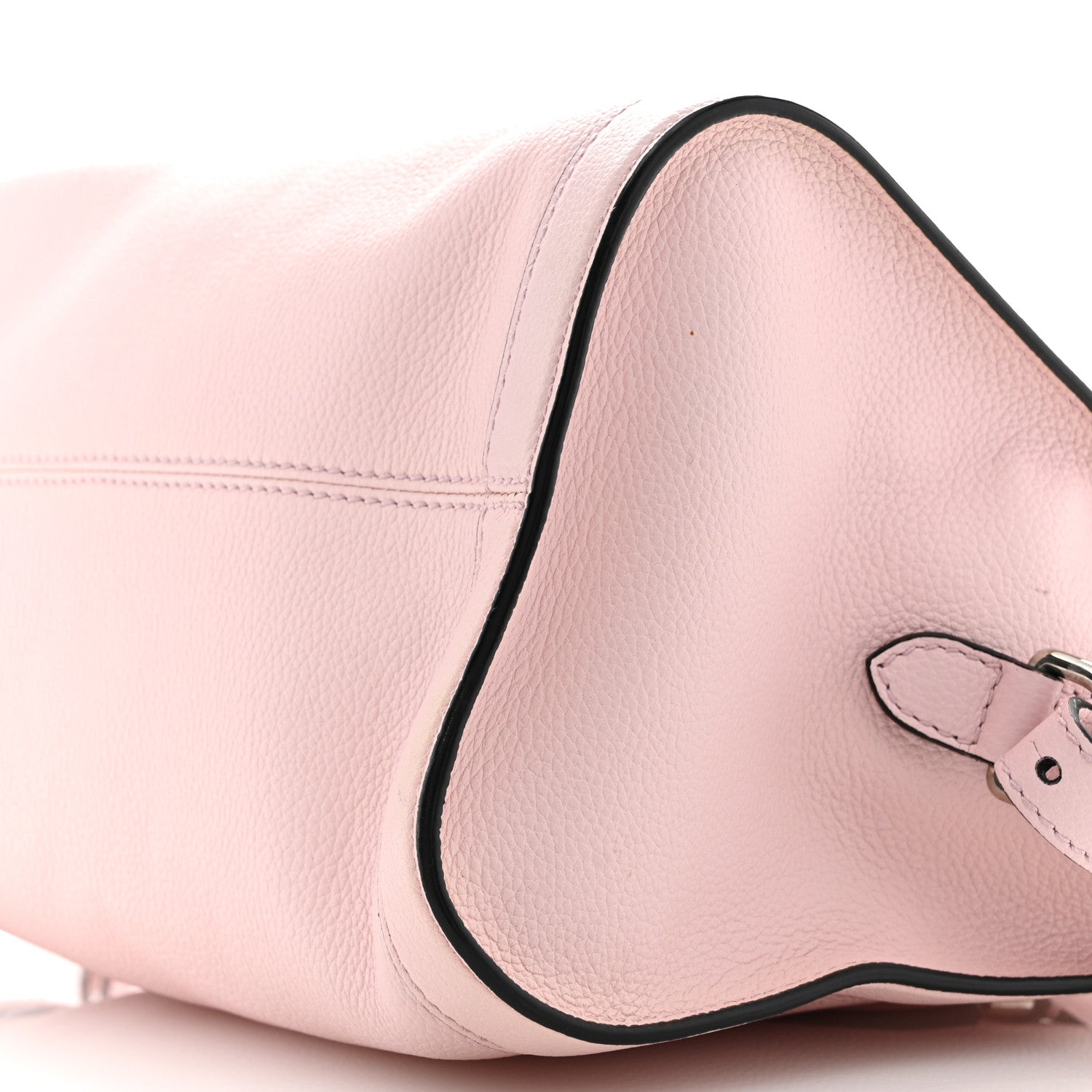 Alexander McQueen Calfskin Small Skull Padlock Zip Around Tote Baby Pink 10 of 14