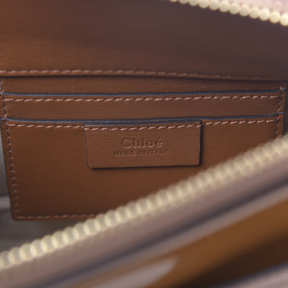 Chloe Glossy Lambskin Sfumato Small Roy Bag Caramel 6 of 9