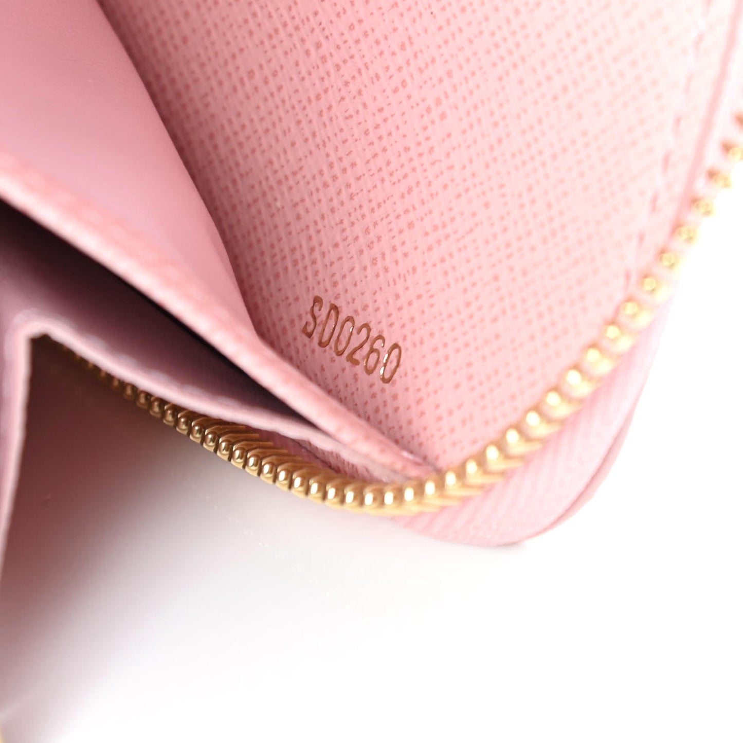 Damier Azur Zippy Wallet Rose Ballerine