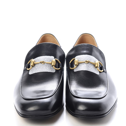 Gucci Goatskin Mens Horsebit Loafers 8 Black 2 of 11