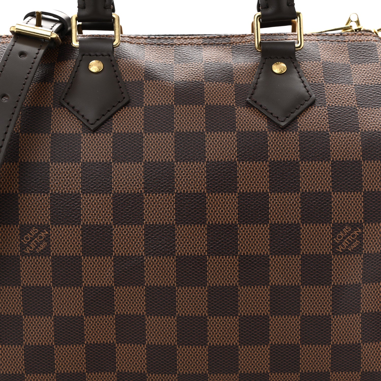 Louis Vuitton Damier Ebene Speedy Bandouliere 25 7 of 9
