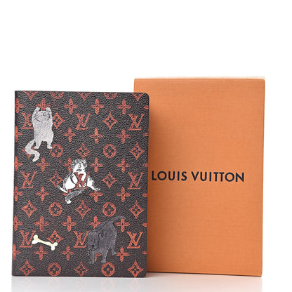 Louis Vuitton Catogram Clemence Notebook MM Marron 8 of 8