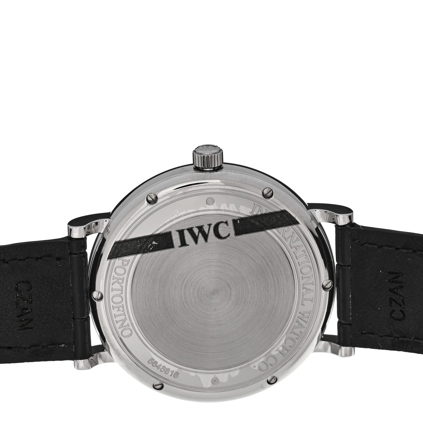 Stainless Steel Alligator 40mm Portofino Automatic Watch IW356501