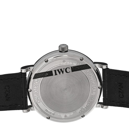 IWC Stainless Steel Alligator 40mm Portofino Automatic Watch IW356501 4 of 5