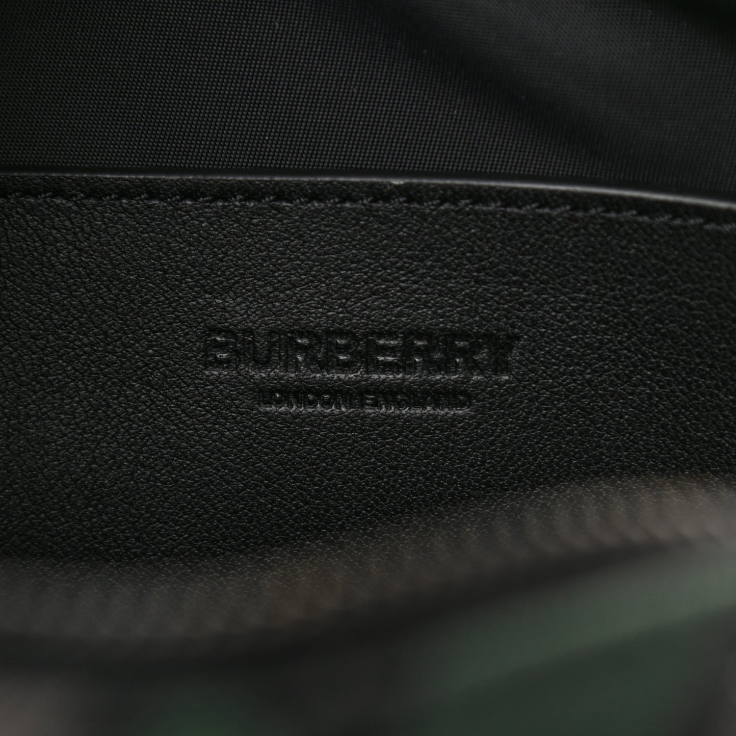 Burberry Canvas Monogram Paddy Messenger Forrest Green 6 of 11