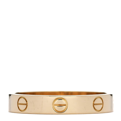 Cartier 18K Yellow Gold 3.5mm LOVE Wedding Band Ring 58 8.5 3 of 4