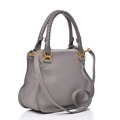 Chloe Calfskin Medium Marcie Satchel Cashmere Grey 3 of 13
