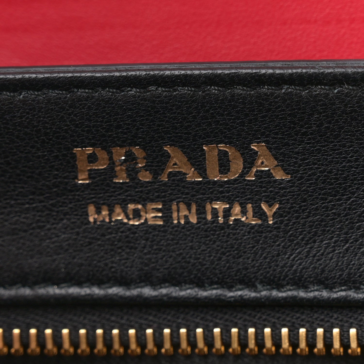 Prada Saffiano Lux Large Sidonie Top Handle Bag Fuoco 6 of 12