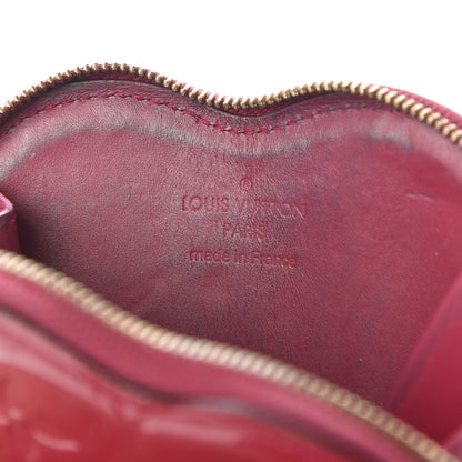 Louis Vuitton Vernis Heart Coin Purse Rose Indien 6 of 7