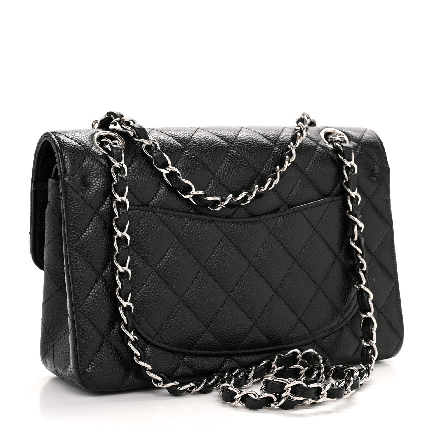 Chanel Caviar Quilted Small Double Flap Black 3 of 11