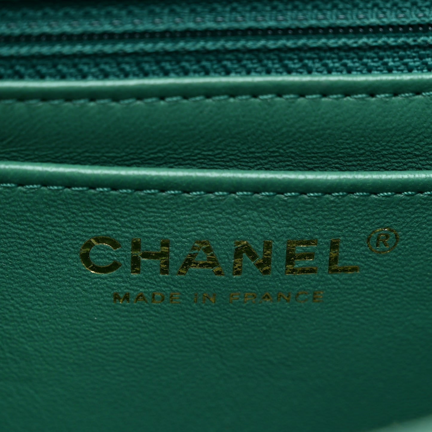 Aged Calfskin Quilted 2.55 Reissue Mini Flap Green
