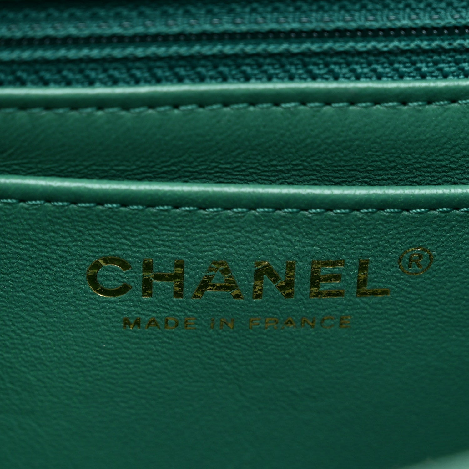 Chanel Aged Calfskin Quilted 2.55 Reissue Mini Flap Green 7 of 10
