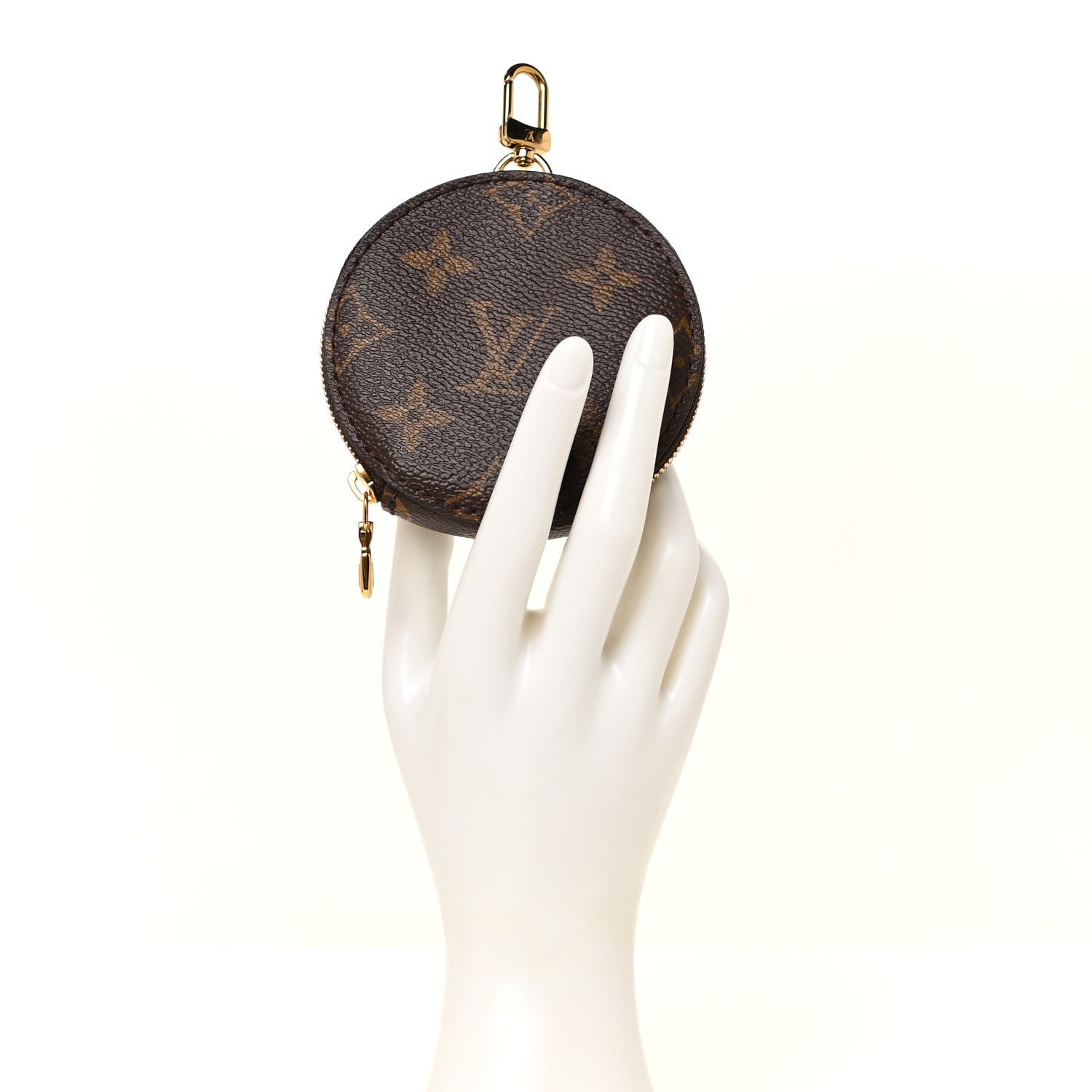 Louis Vuitton Monogram Multi Pochette Accessories Round Coin Purse 2 of 9