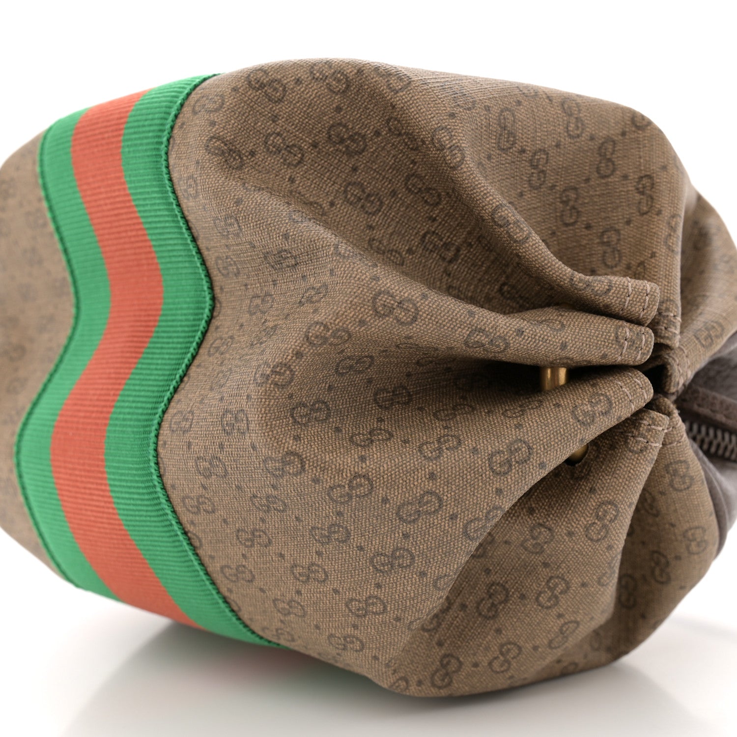 Gucci Mini Vintage GG Supreme Monogram Web Butterfly New Candy Crossbody Beige New Acero 10 of 11