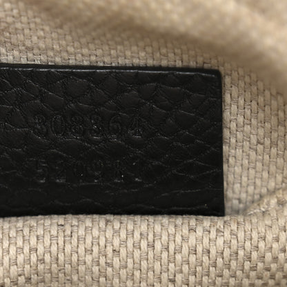 Gucci Pebbled Calfskin Small Soho Disco Bag Black 7 of 14