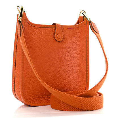 Hermes Taurillon Clemence Evelyne TPM Feu 3 of 12