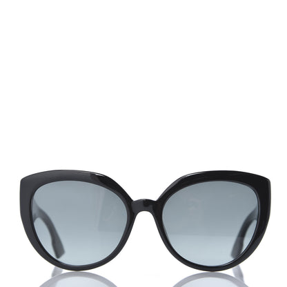 Christian Dior Acetate DDiorF Cat Eye Sunglasses Black 3 of 9