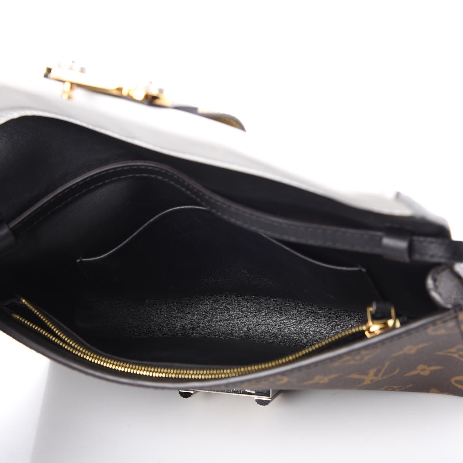 Louis Vuitton Calfskin Monogram Column Clutch 5 of 8