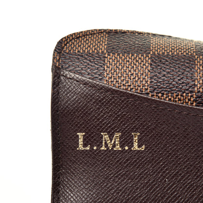 Louis Vuitton Damier Ebene Emilie Wallet 8 of 8