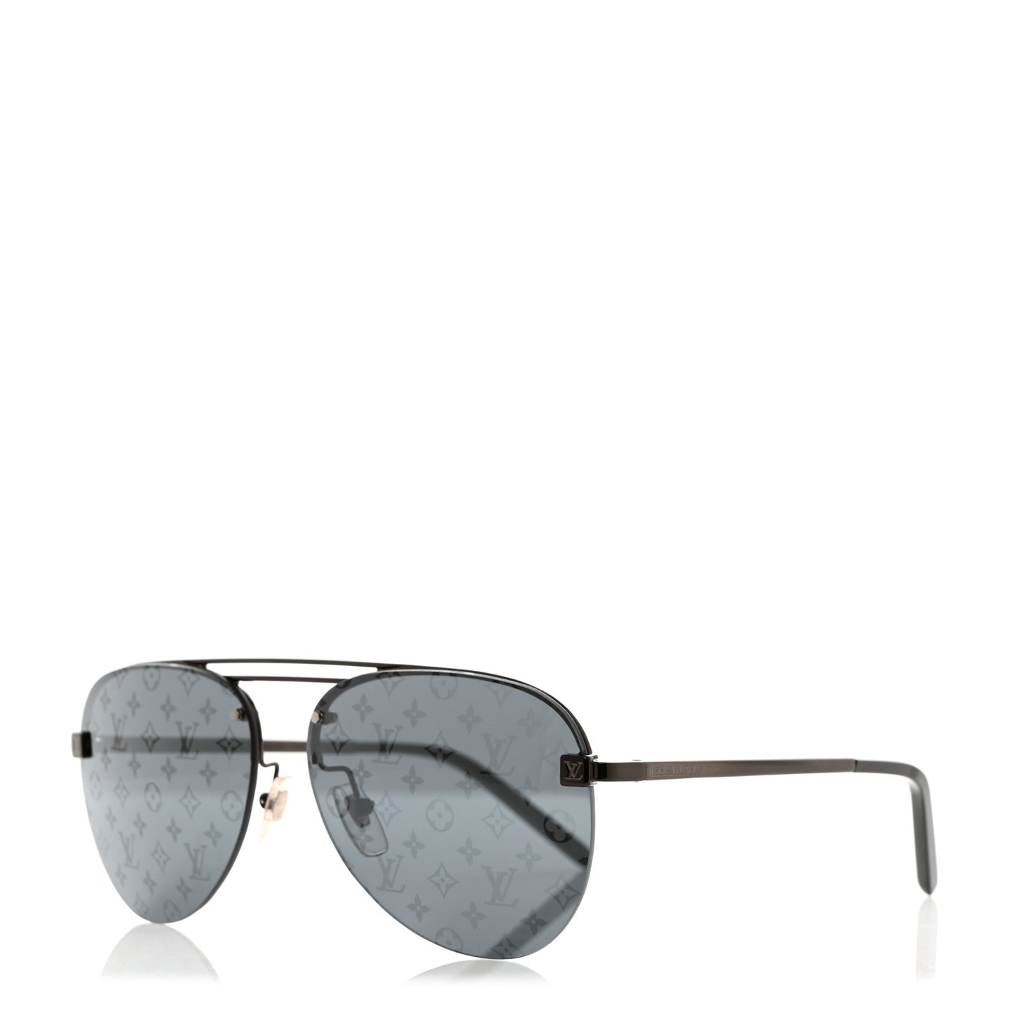 Monogram Clockwise Sunglasses Z1019E Dark Gun