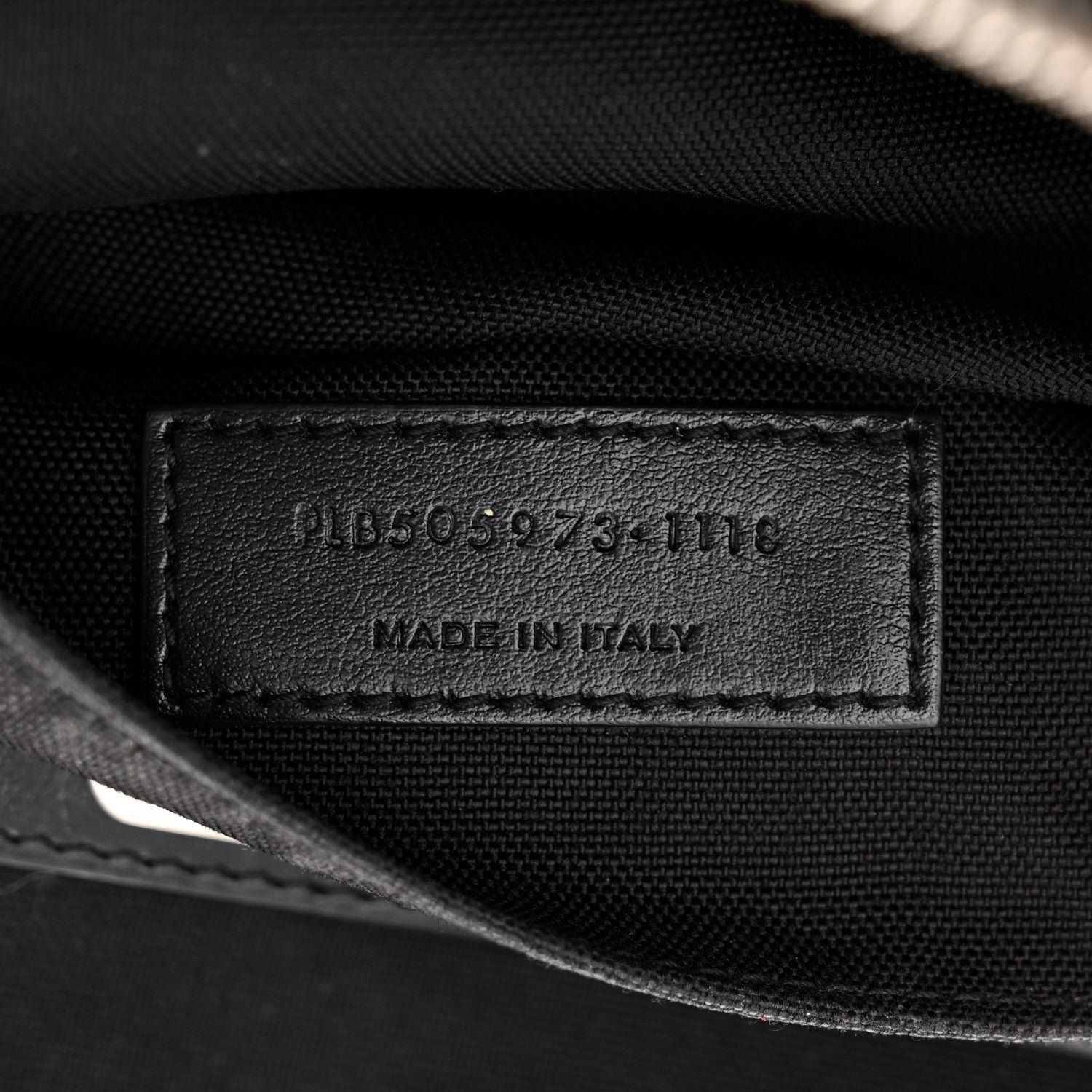 Saint Laurent Canvas Calfskin City Belt Bag Black 7 of 10