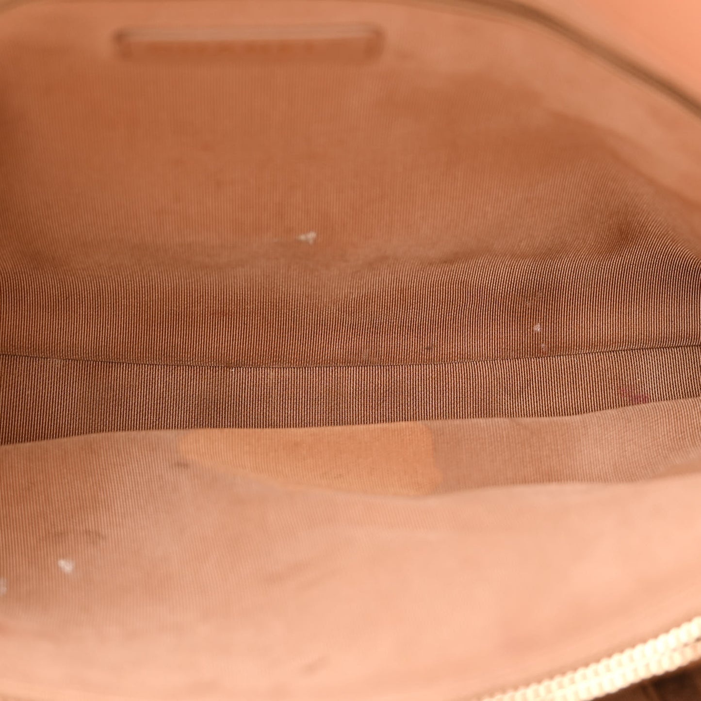 Calfskin Quilted Boy Shopping Tote Camel