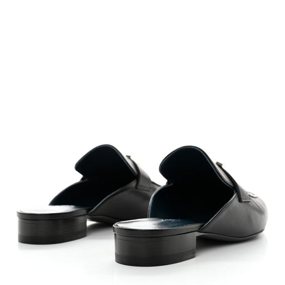 Hermes Goatskin Trocadero Mule 39 Black 4 of 9