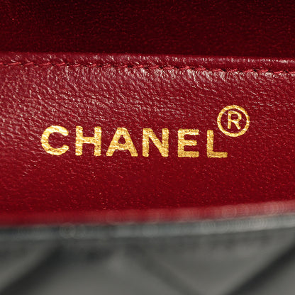Chanel Lambskin XL Jumbo Flap Black 9 of 10