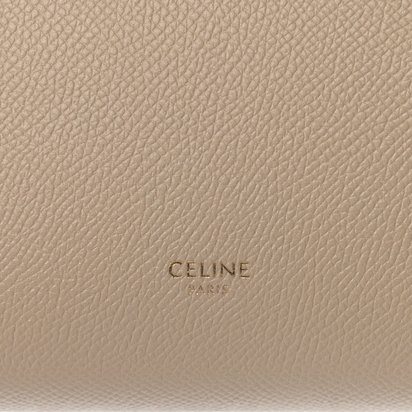 Grained Calfskin Mini Belt Bag Light Taupe