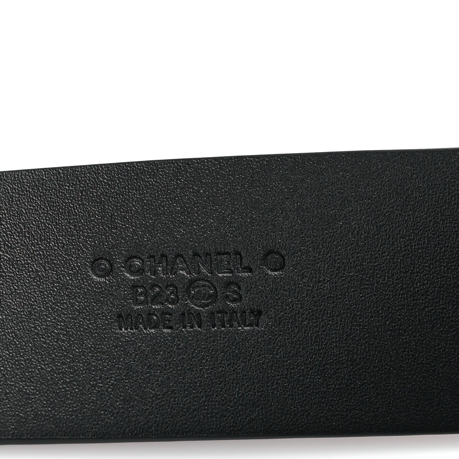 Chanel Calfskin Crystal CC Belt 90 36 Black 3 of 6