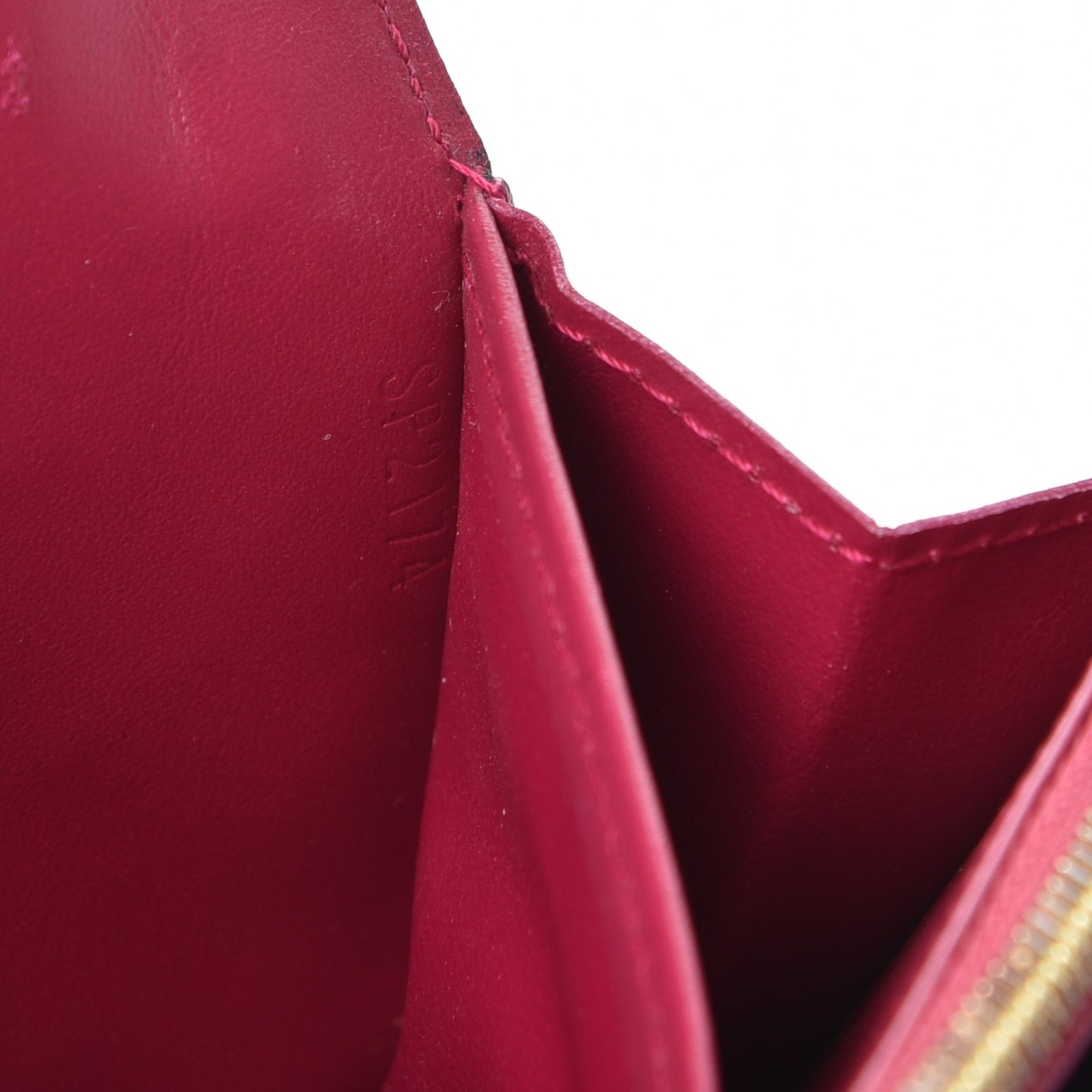 Vernis Sarah Wallet NM Rose Indien